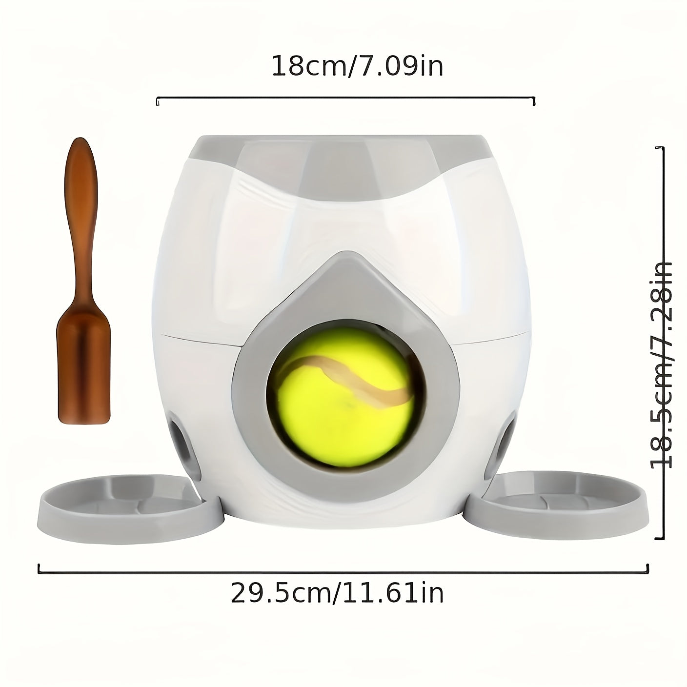 Automatic Tennis Ball & Treat Launcher
