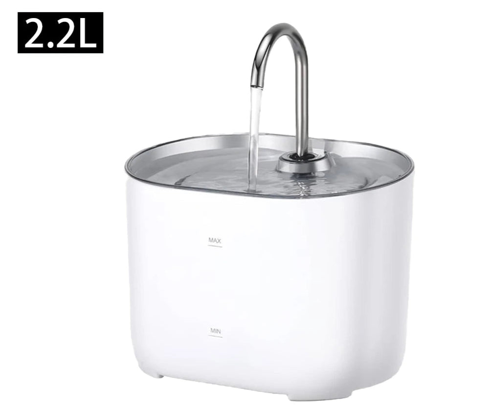 Ultra-Quiet Cat & Pet Water Fountain 2.2L