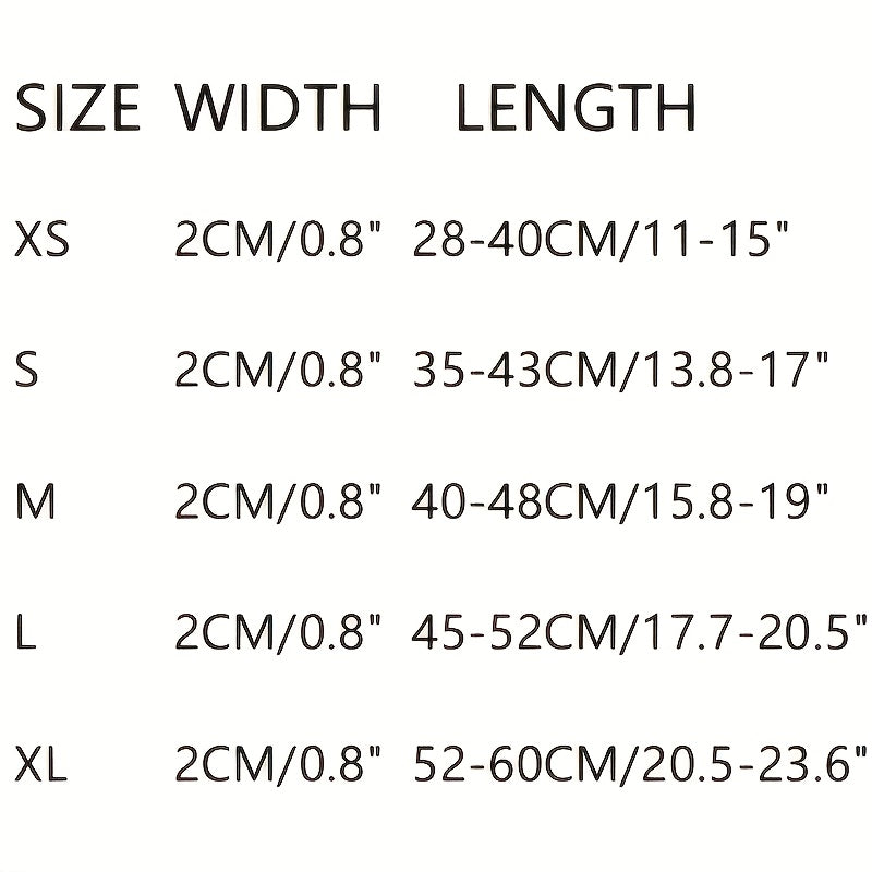 Glowing LED Dog Collar