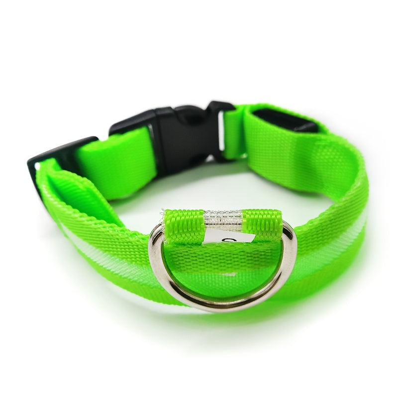 Glowing LED Dog Collar