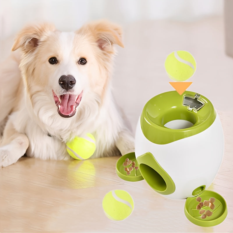 Automatic Tennis Ball & Treat Launcher
