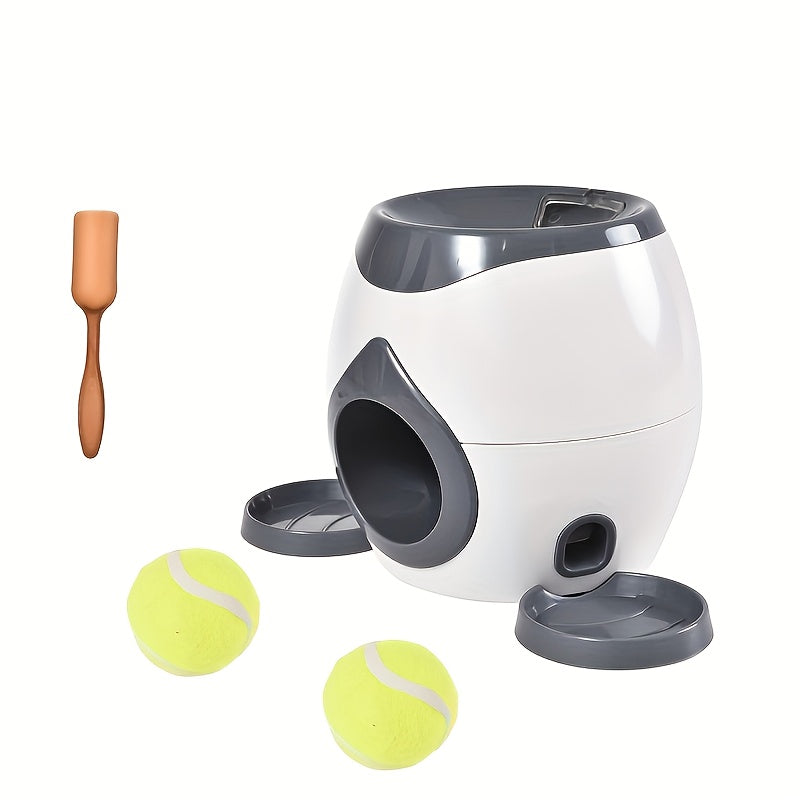 Automatic Tennis Ball & Treat Launcher
