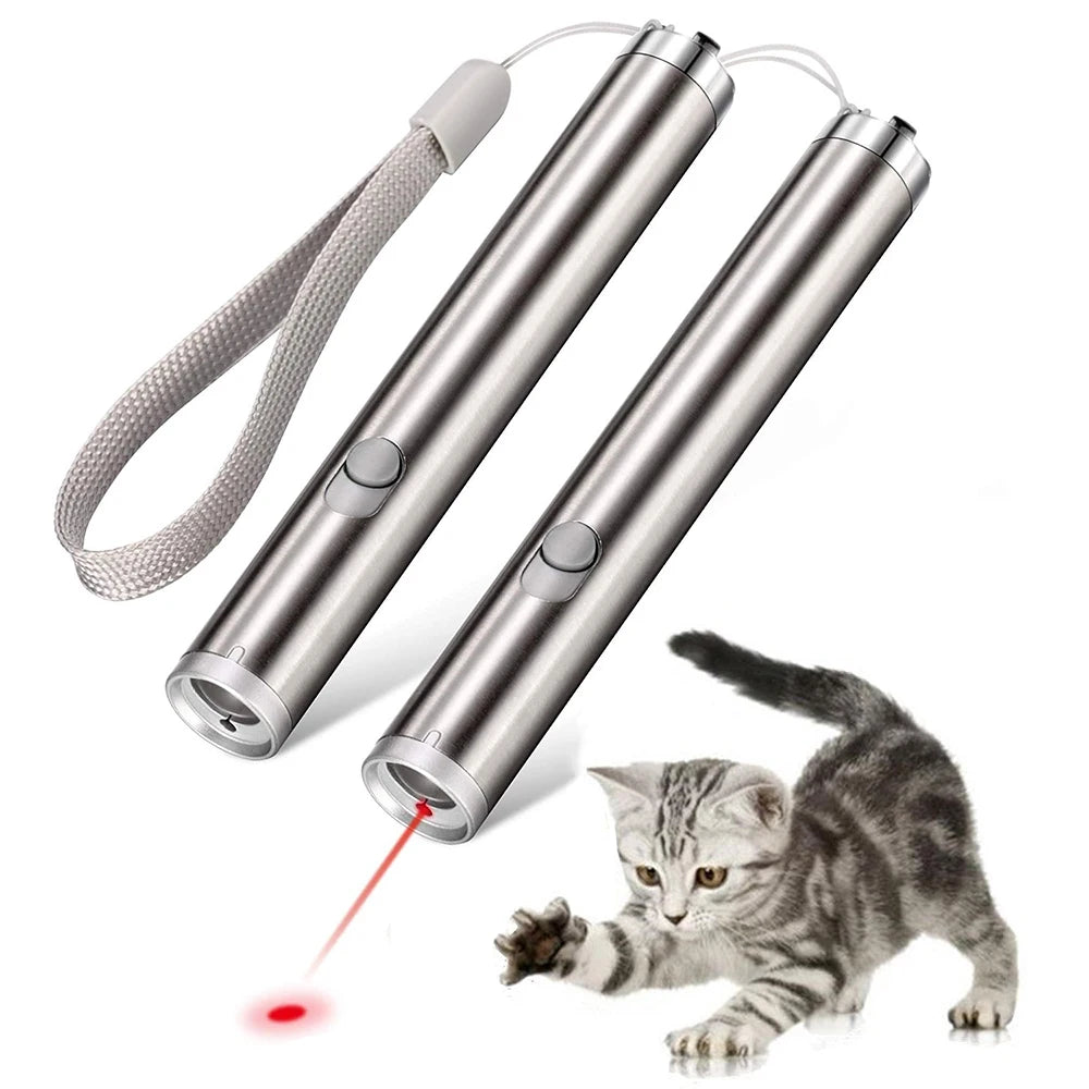 LED Laser Pointer & Flashlight for Cats