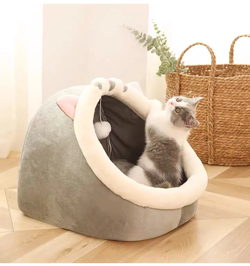 Cartoon Foldable Cat & Pet Bed