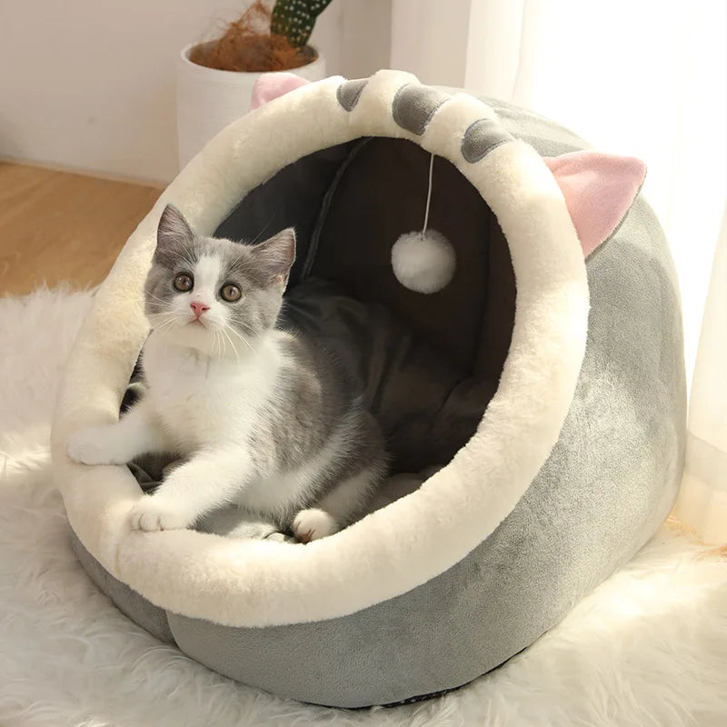 Cartoon Foldable Cat & Pet Bed