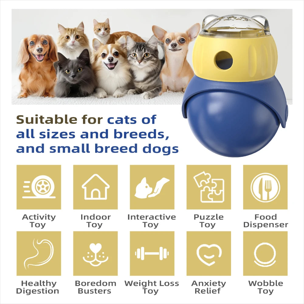 Interactive Dog & Cat Treat Dispenser