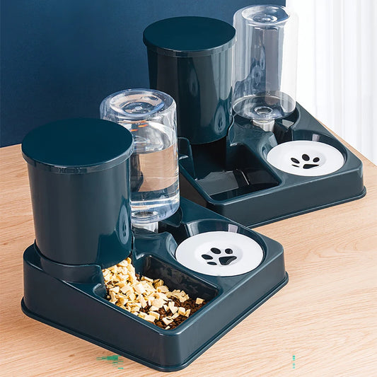 2-in-1 Automatic Cat Feeder & Waterer