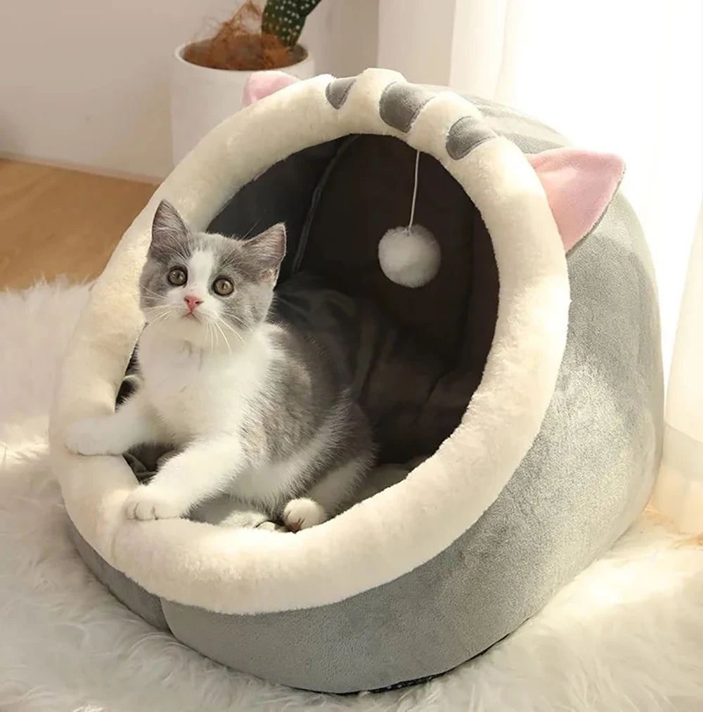 Cartoon Foldable Cat & Pet Bed