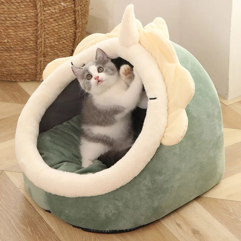 Cartoon Foldable Cat & Pet Bed