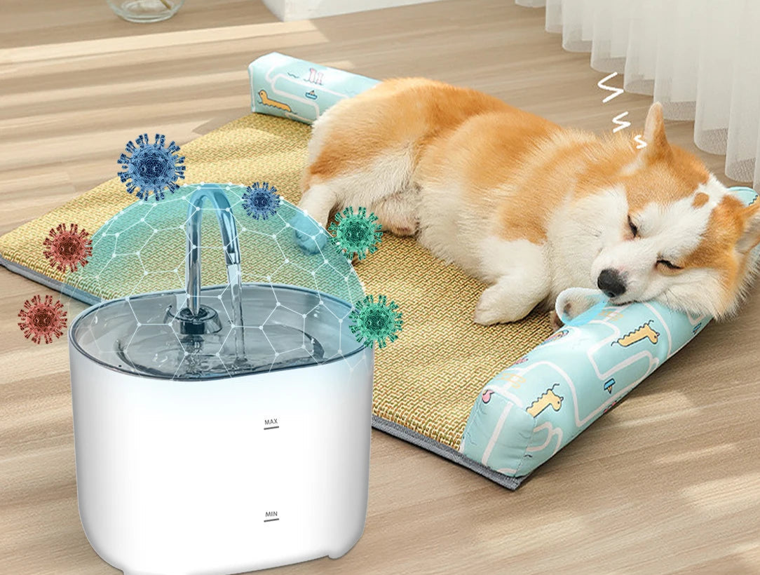 Ultra-Quiet Cat & Pet Water Fountain 2.2L