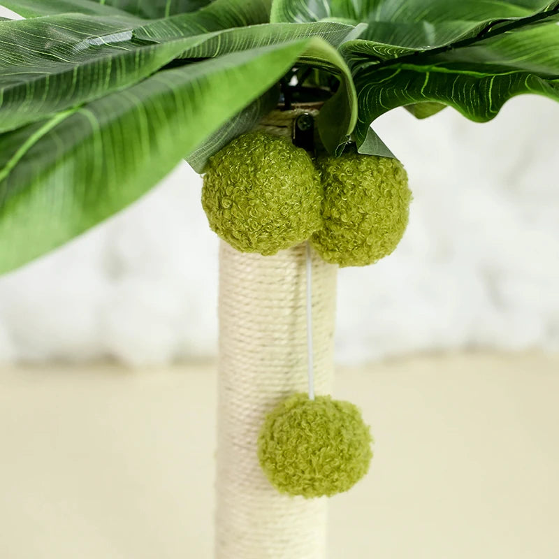 Palm Tree Cat Scratching Post with Balls