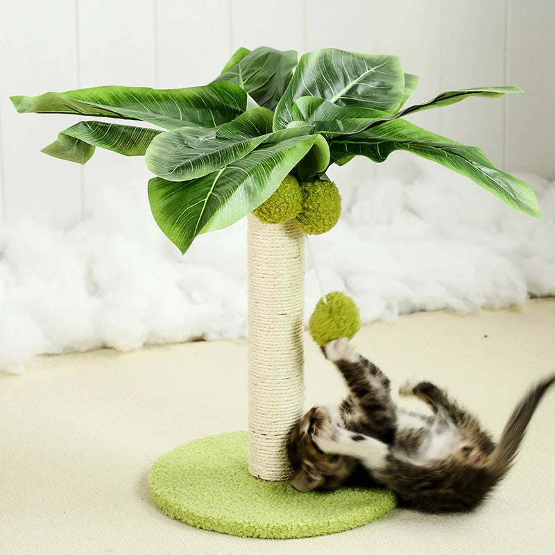 Palm Tree Cat Scratching Post with Balls