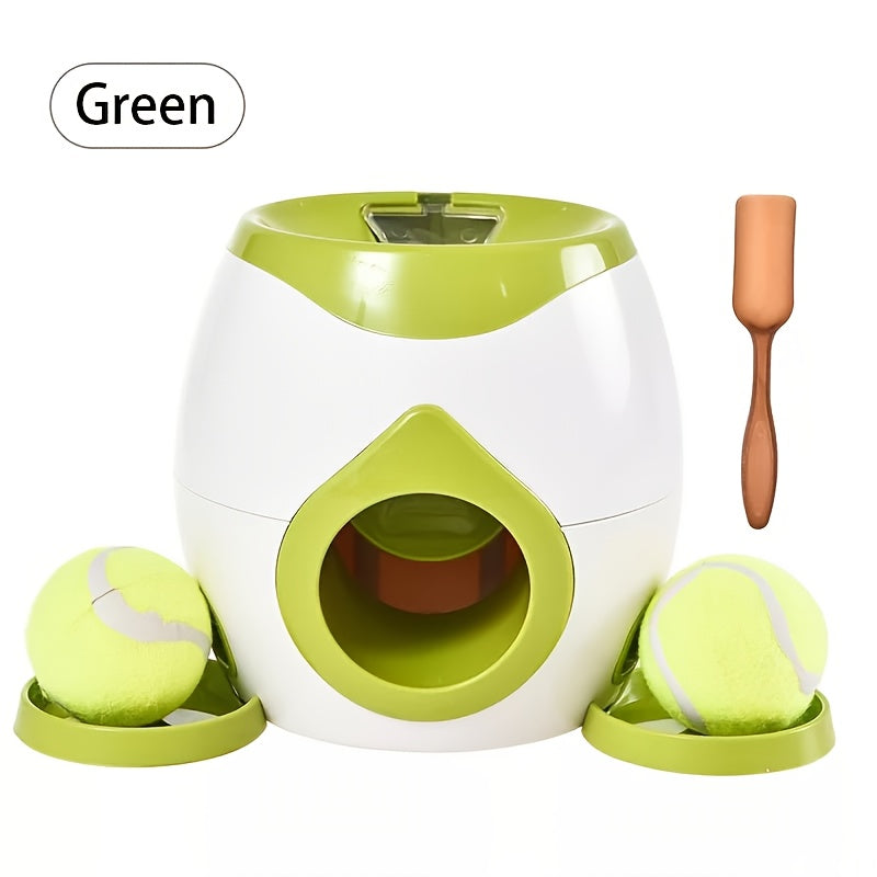 Automatic Tennis Ball & Treat Launcher