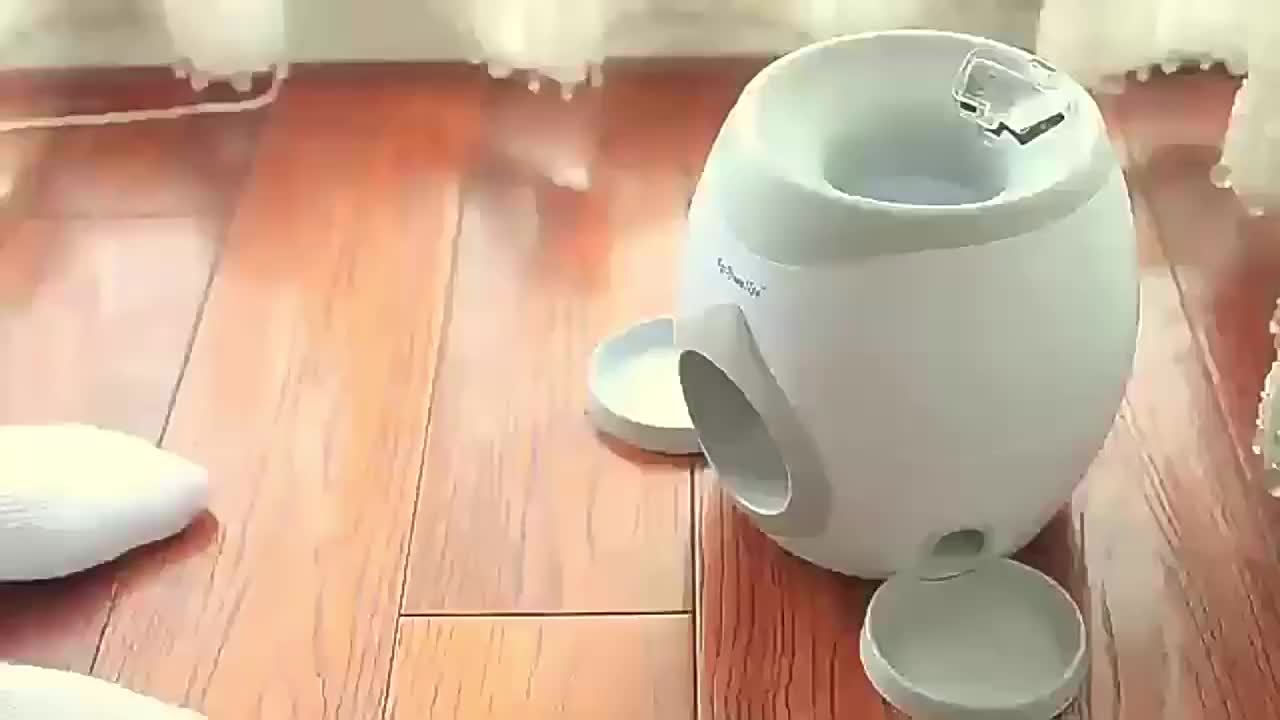 Automatic Tennis Ball & Treat Launcher